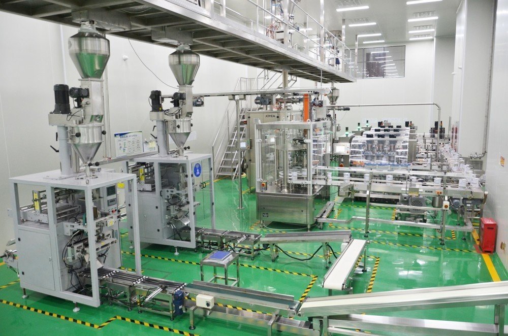 奶粉廠無(wú)塵車(chē)間